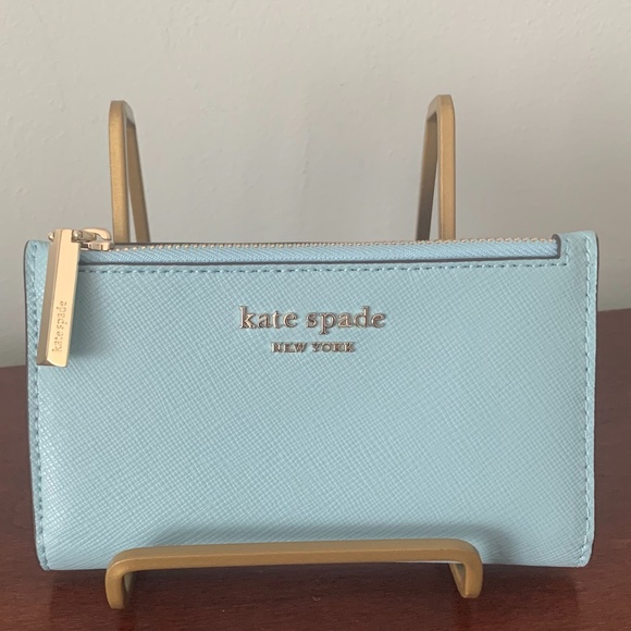 kate spade Handbags - Kate Spade Teacup Blue Small Bifold Wallet